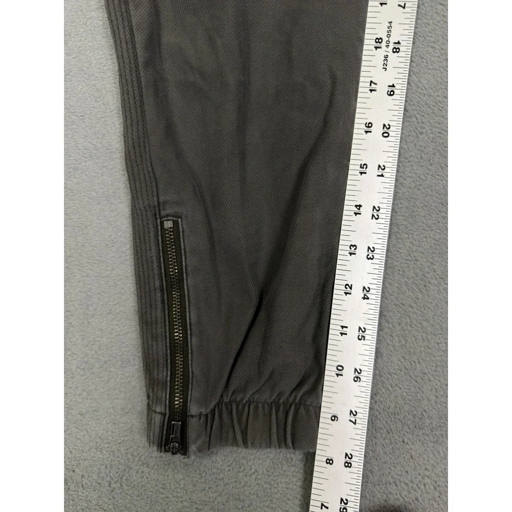 Athleta Pants‎ Womens 6 Gray Farallon Jogger Sweats Pullon Drawstring Straight